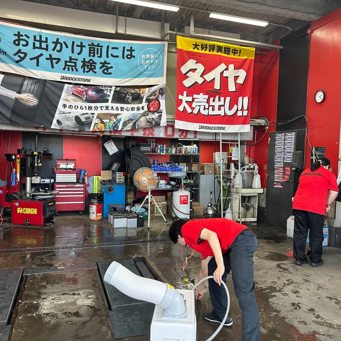 清水の杉山です🌟！今日はガソリンスタンドでいつもできないとこ...
