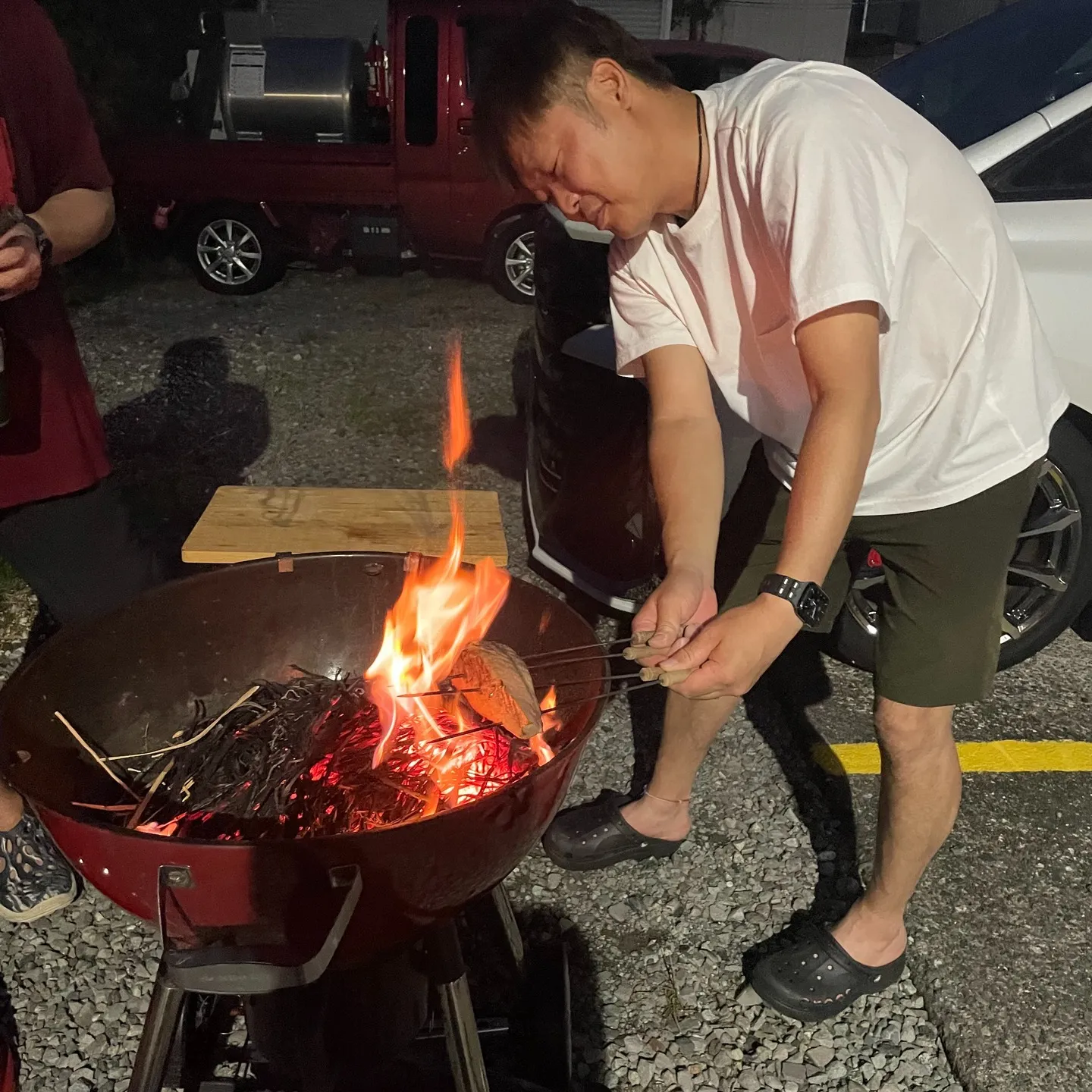先日、会社の仲間とその子供たちと最後の夏の思い出にBBQをし...