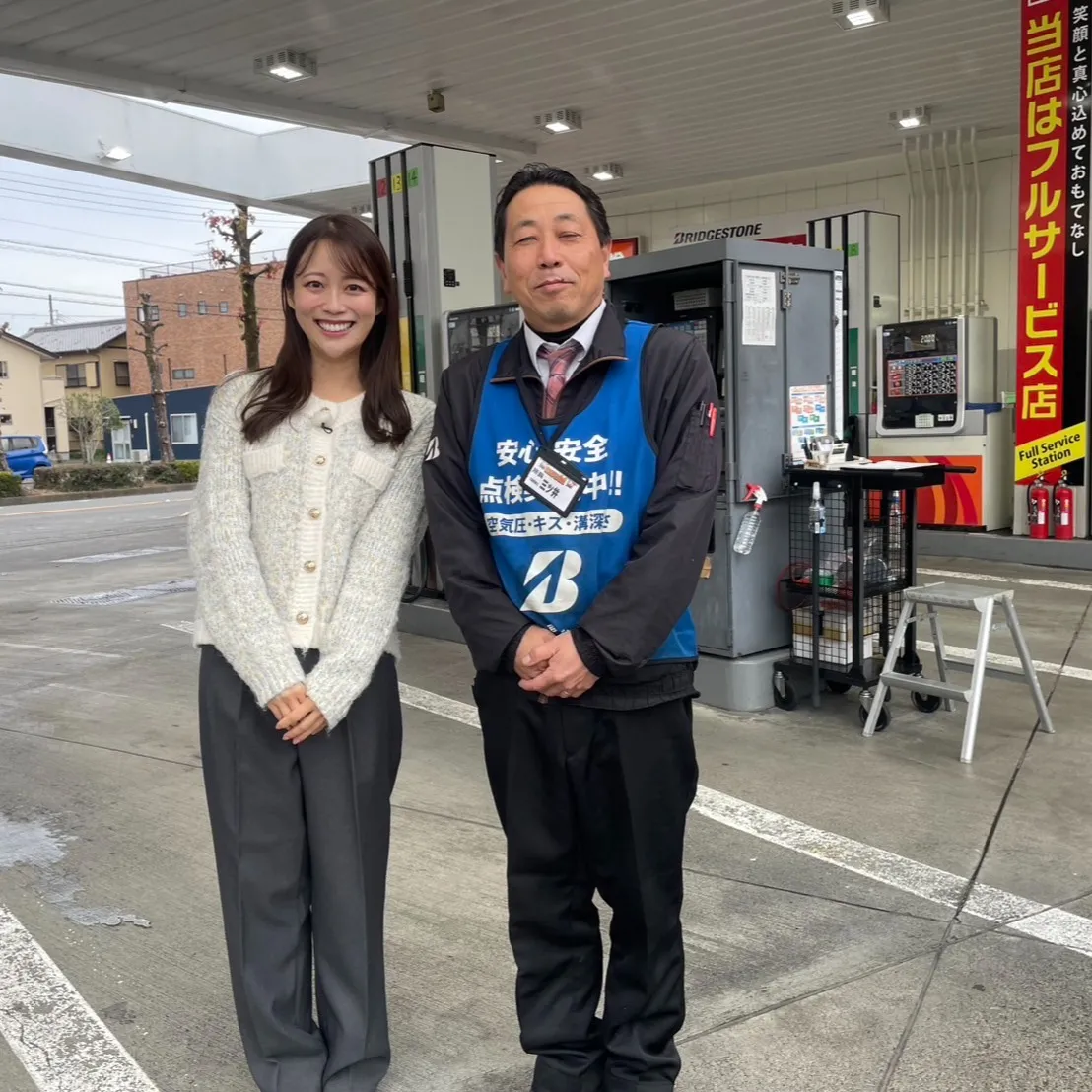 こんにちは、下川原店です⛽️✨ 昨日、静岡第一テレビの取材を...