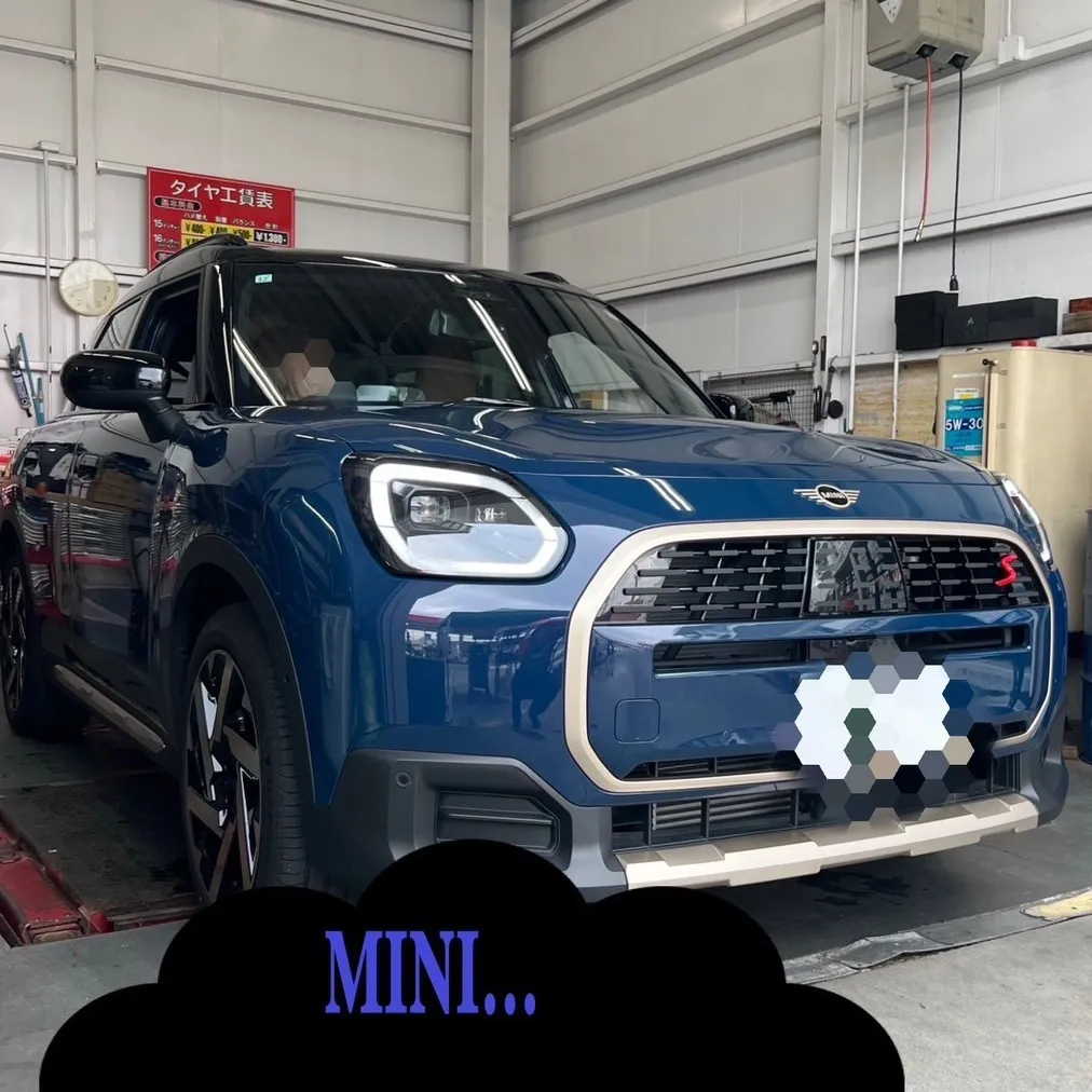 登呂です！🎉今日は最高にスタイリッシュなMINIを納車完了し...